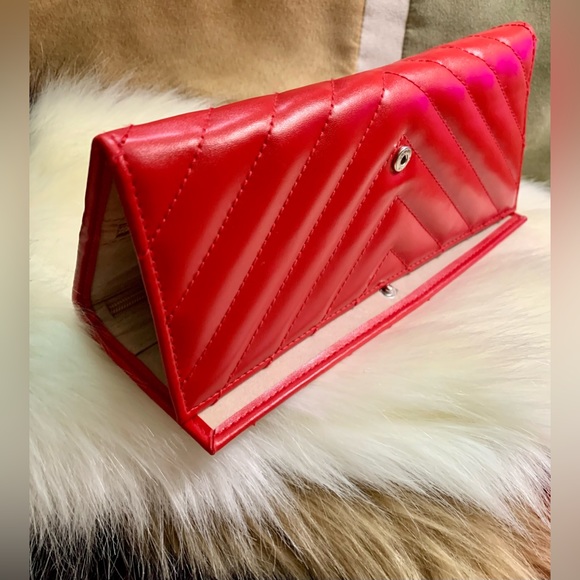 🧿WOLF HERITAGE JEWELRY ROLL IN RED🧿#WOL - Picture 3 of 14